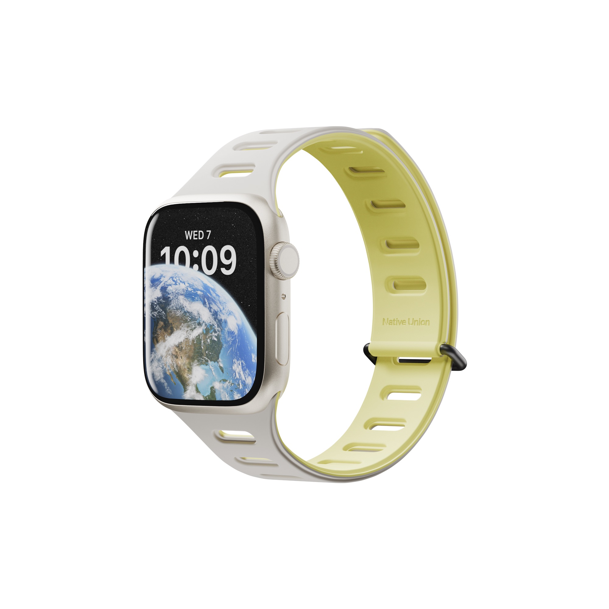 Native Union Active Watch Band For Apple Watch Ultra 42/44/45/49mm - Lemon/ Sandstone-3