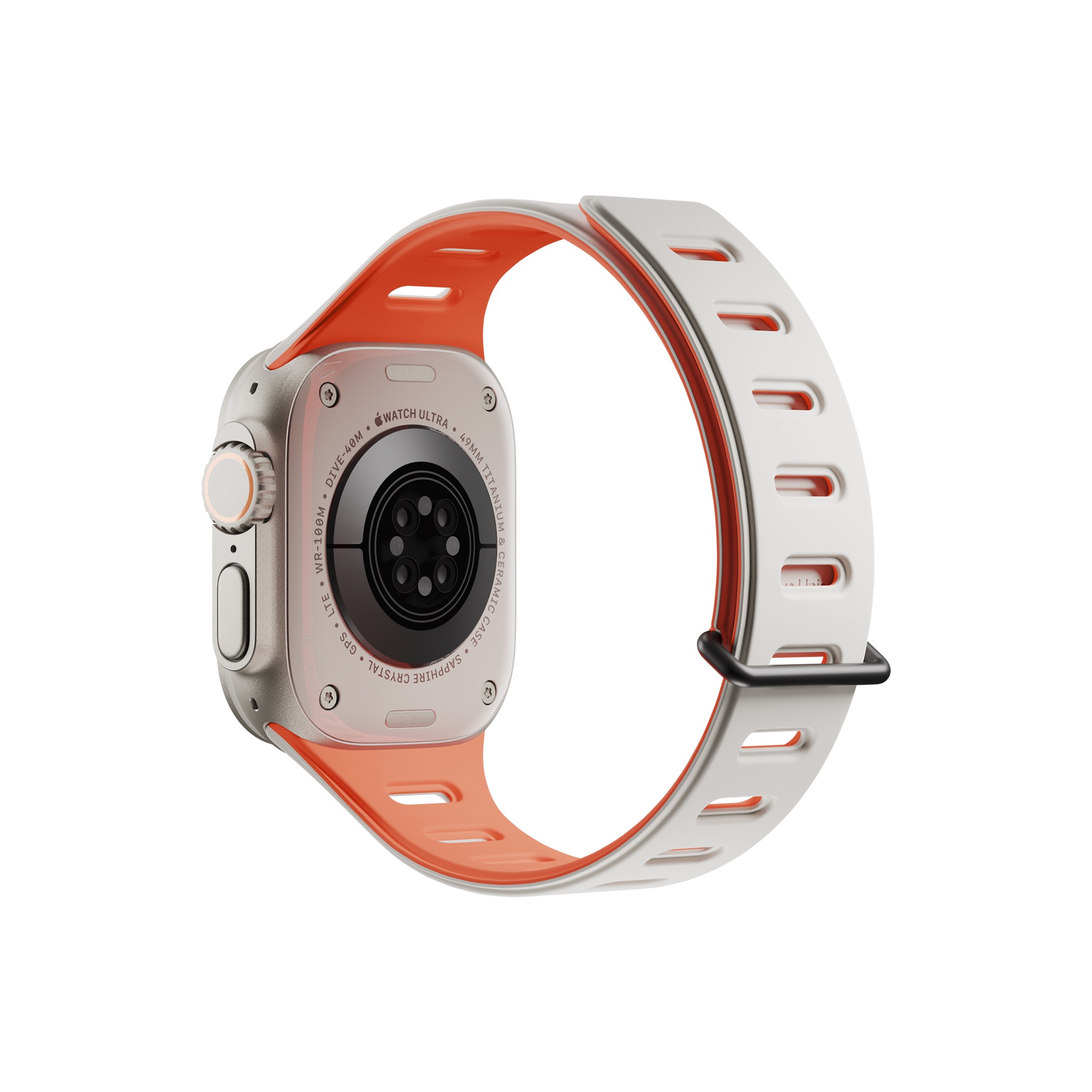 Native Union Active Watch Band For Apple Watch Ultra 42/44/45/49mm - Oxyfire/ Sandstone-6