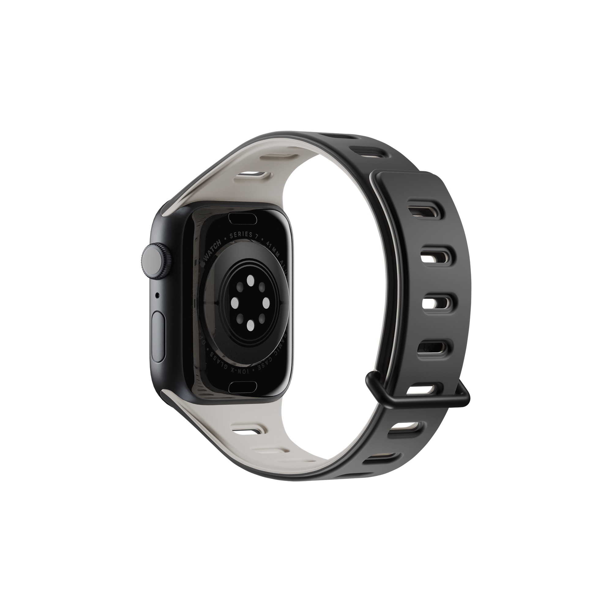 Native Union Active Watch Band For Apple Watch 38/40/41mm - Black/ Sandstone-2
