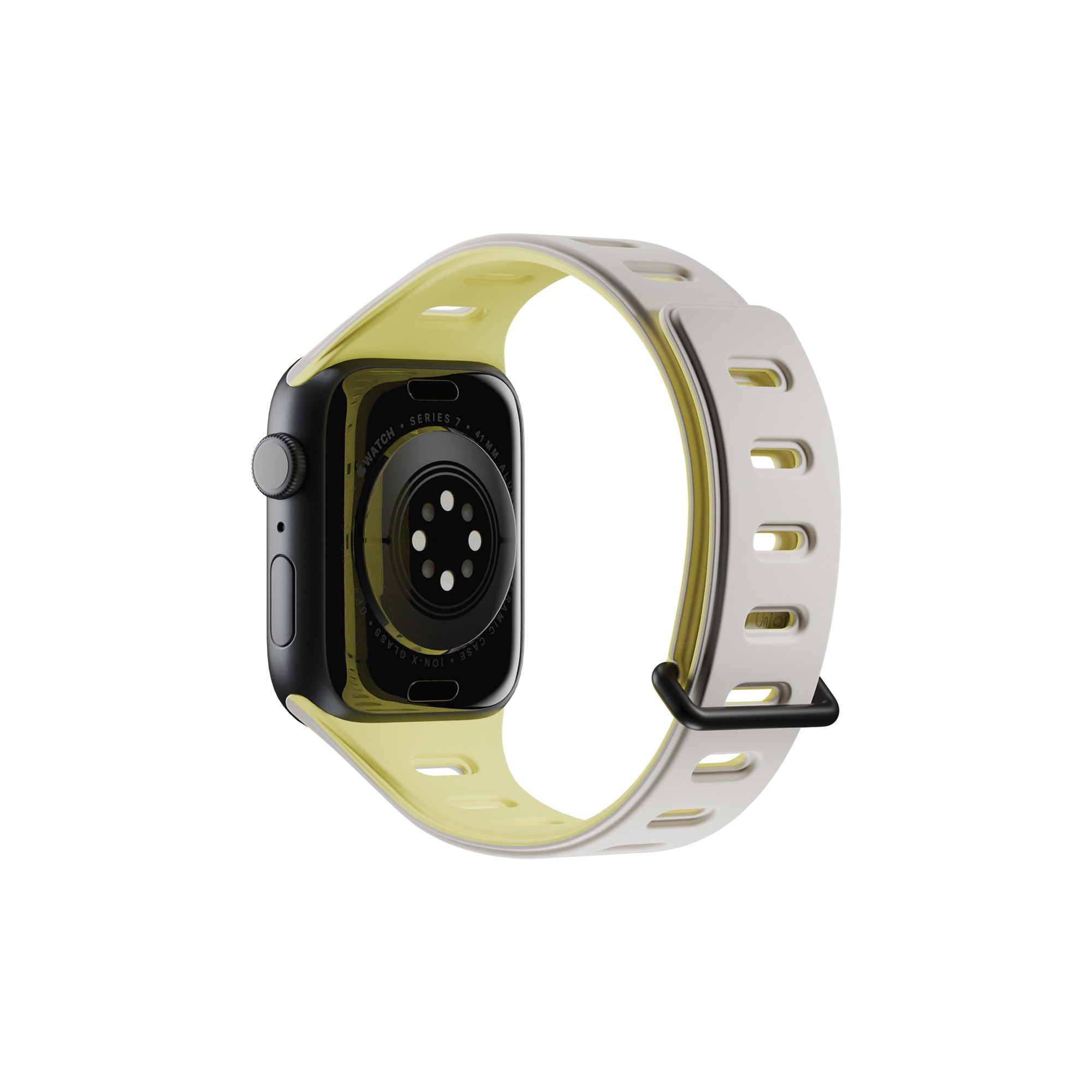 Native Union Active Watch Band For Apple Watch 38/40/41mm - Lemon/ Sandstone-4