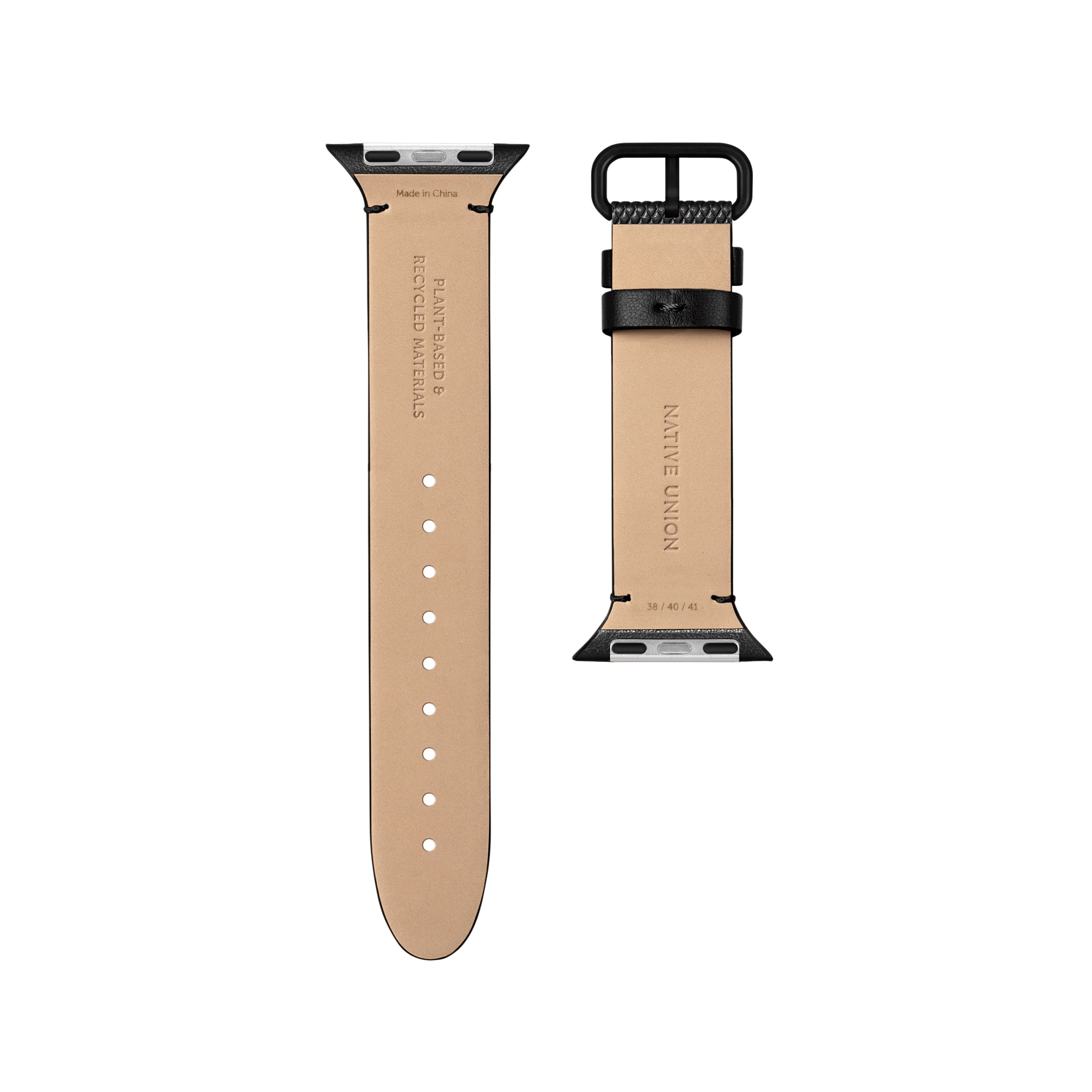 Native Union (Re)Classic Strap For Apple Watch 40mm - Black-2