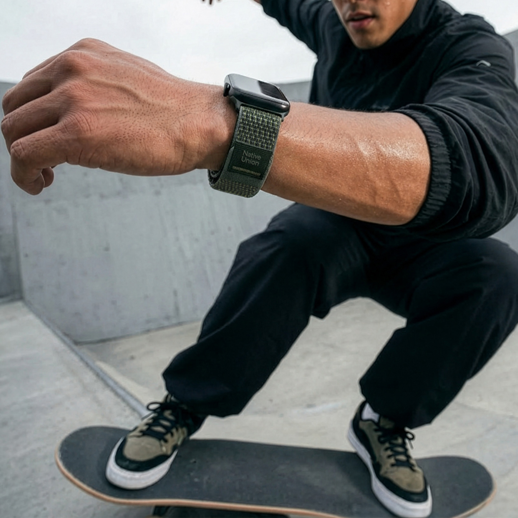 Native Union Active Watch Loop For Apple Watch Ultra 44/45/46/49mm - Slate Green-6