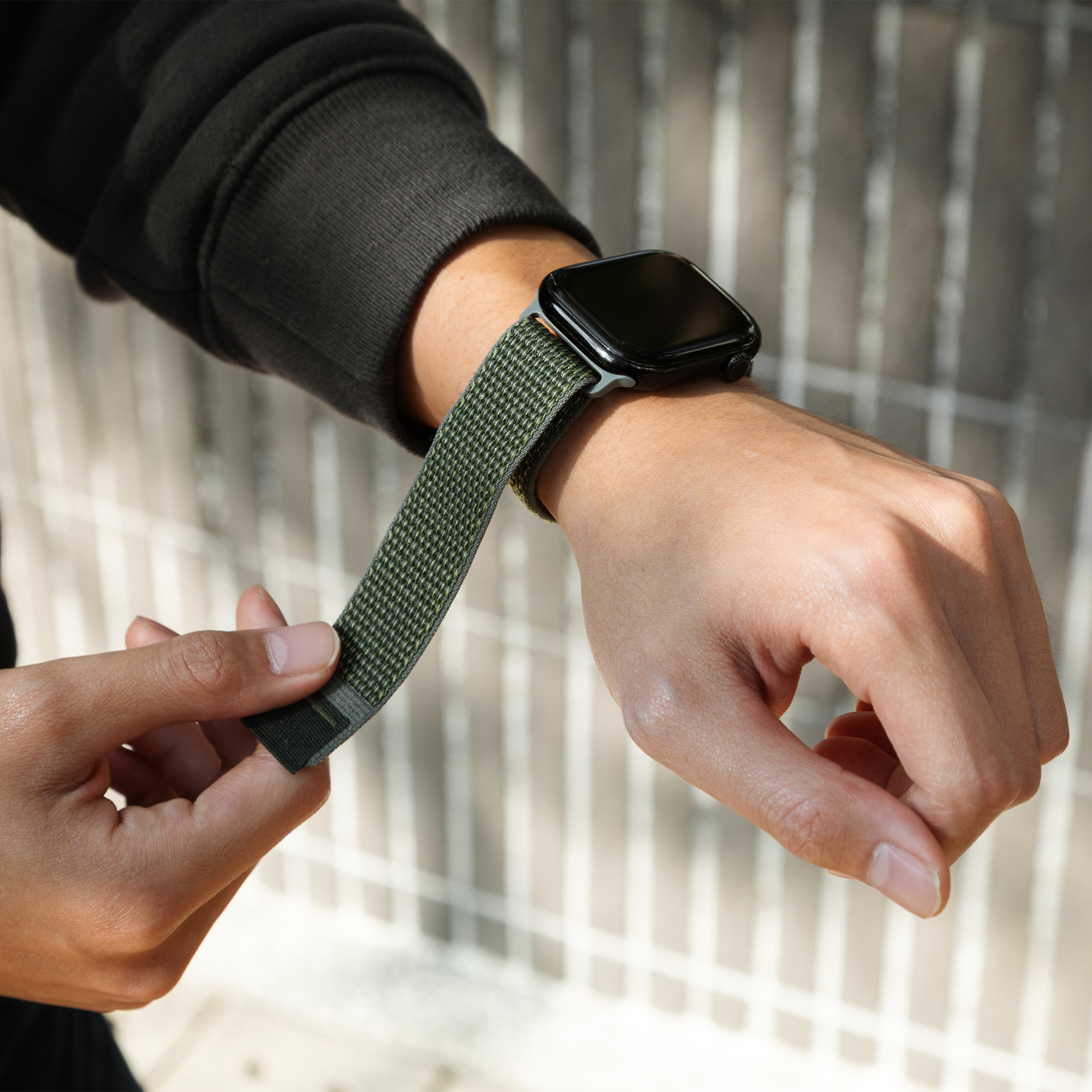 Native Union Active Watch Loop For Apple Watch Ultra 44/45/46/49mm - Slate Green-5