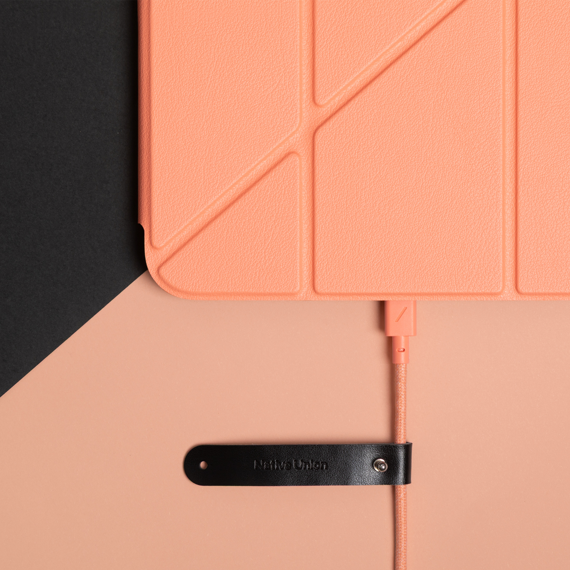 Native Union Belt Cable USB-C to USB-C 1,2m - Apricot-4