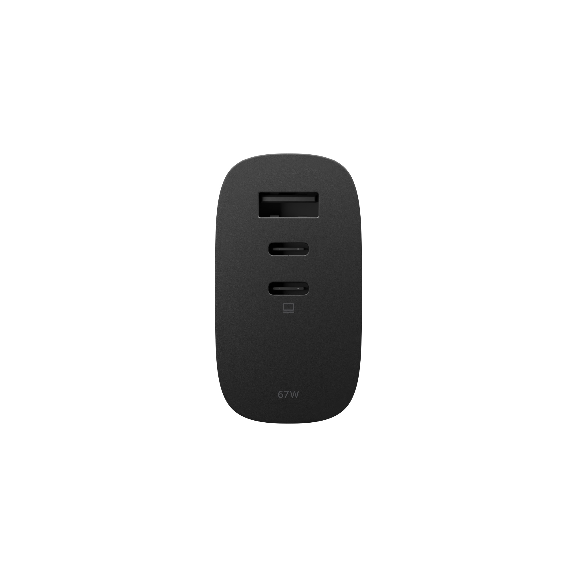 Native Union Fast Gan Charger PD 67W International 2C1A - Black-0