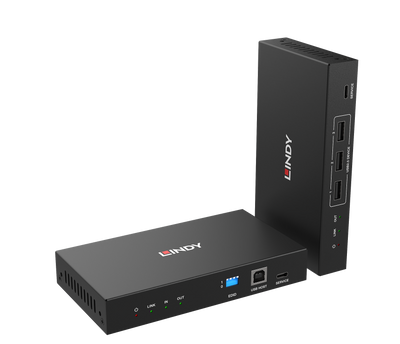 Adap Lindy Extender HDMI 4K60 KVM LWL LC 5km-2