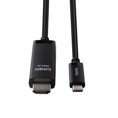 Cable Lindy USB-C to HDMI 8K60 5m-2