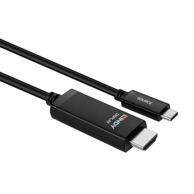 Cable Lindy USB-C to HDMI 8K60 5m-1