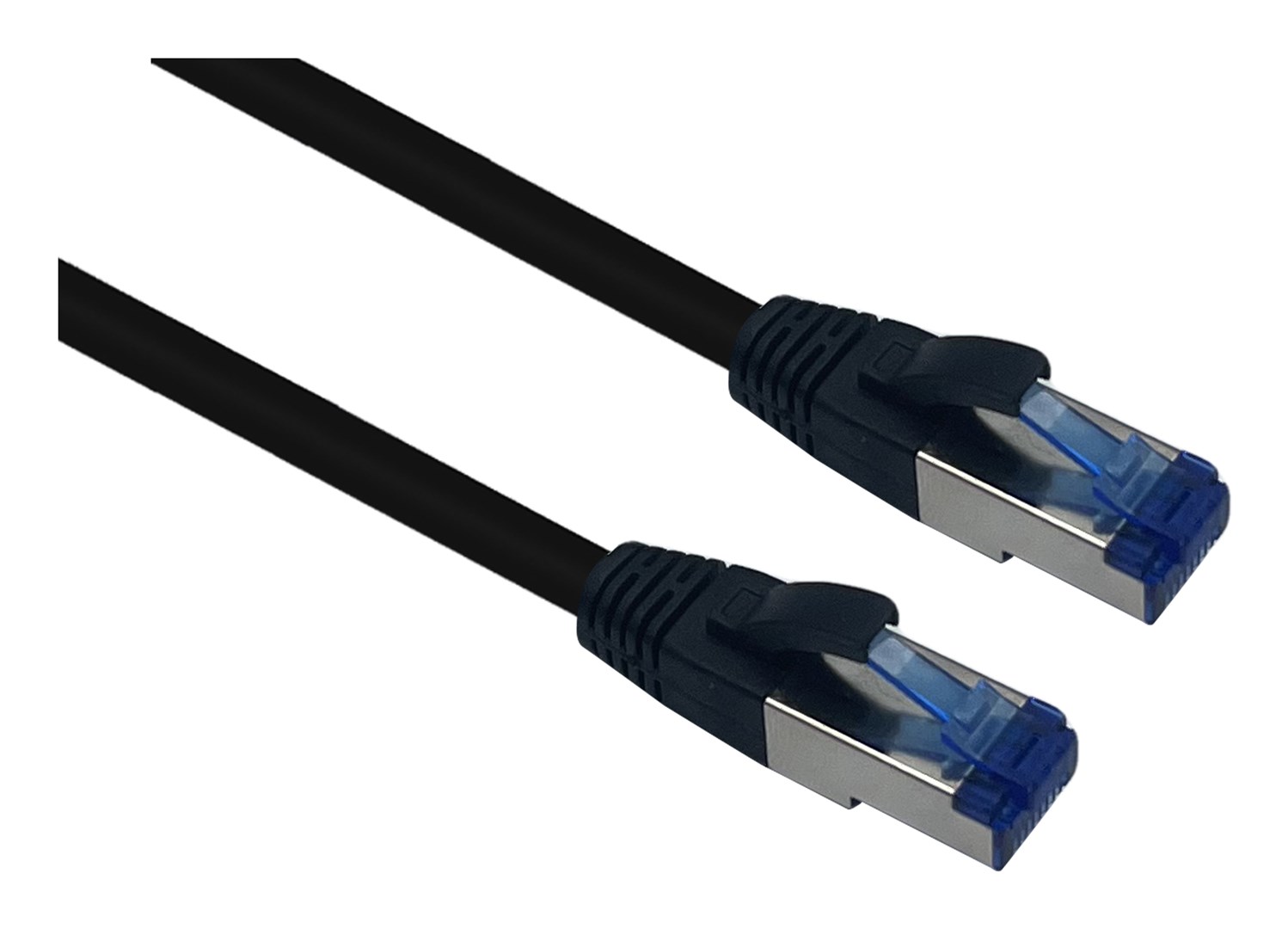 Helos 205592 networking cable Black 75 m Cat6a S/FTP (S-STP)