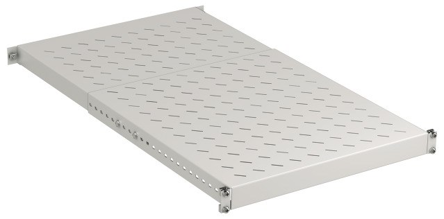 Polica za rack ormar EFB ELEKTRONIK 691653TS.80 (crna boja, nosivost 150 kg)-1