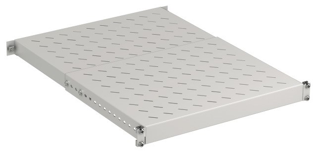 Polica za rack ormar EFB ELEKTRONIK 691653TS.80 (crna boja, nosivost 150 kg)-0