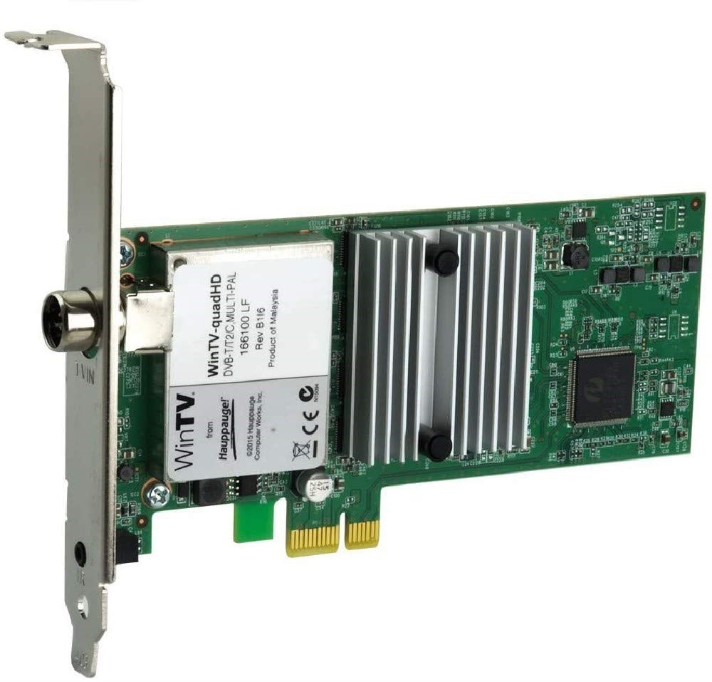 Hauppauge WinTV quadHD Internal DVB-C, DVB-T, DVB-T2 PCI Express-1