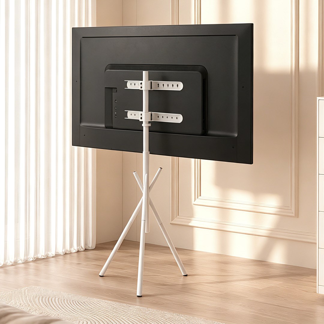 Maclean TV Floor Stand/Mount, 37–80", max. VESA 600x400, max. 60 kg, MC-182 W-4