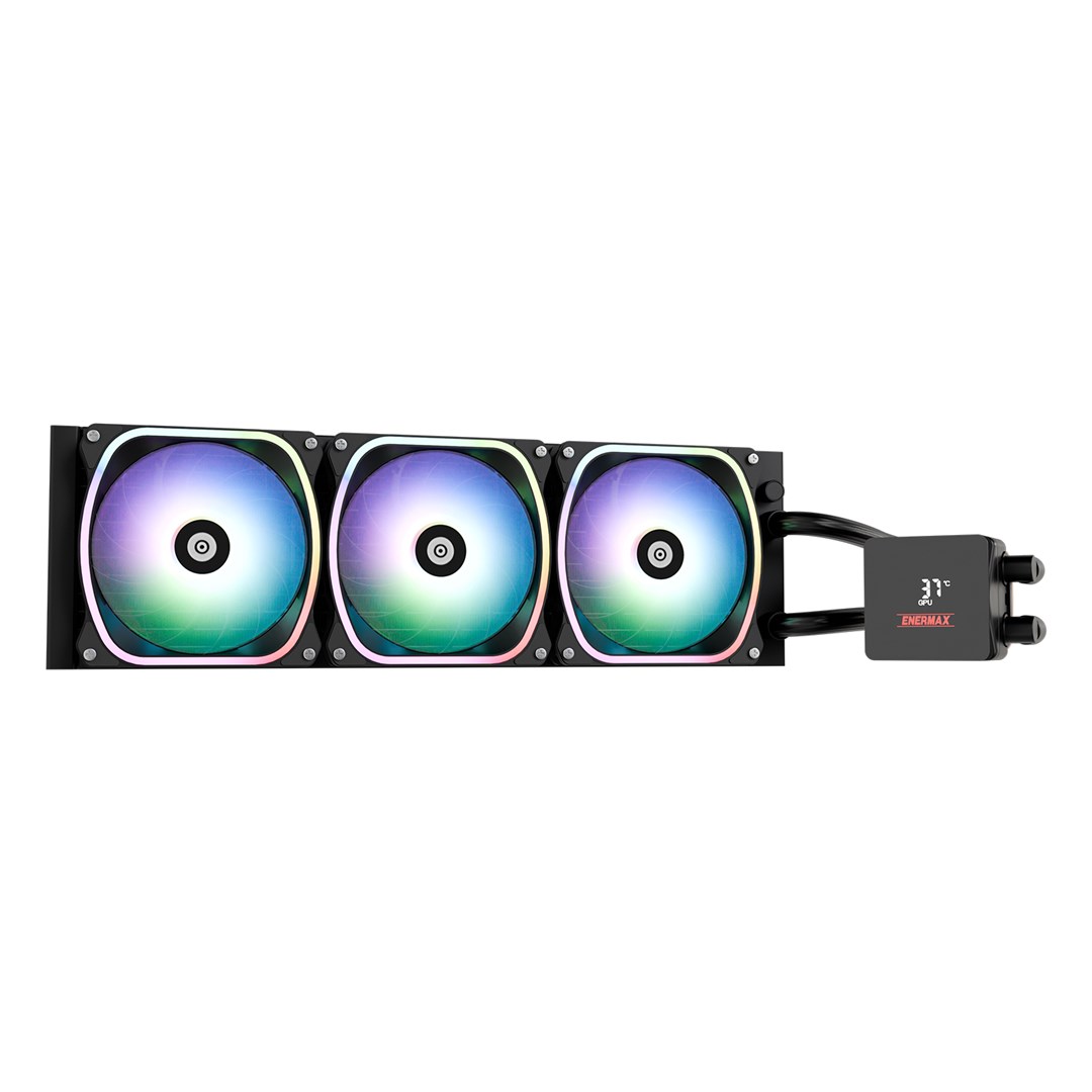 Enermax Aquafusion II 360 mm Processor All-in-one liquid cooler 12 cm Black-2
