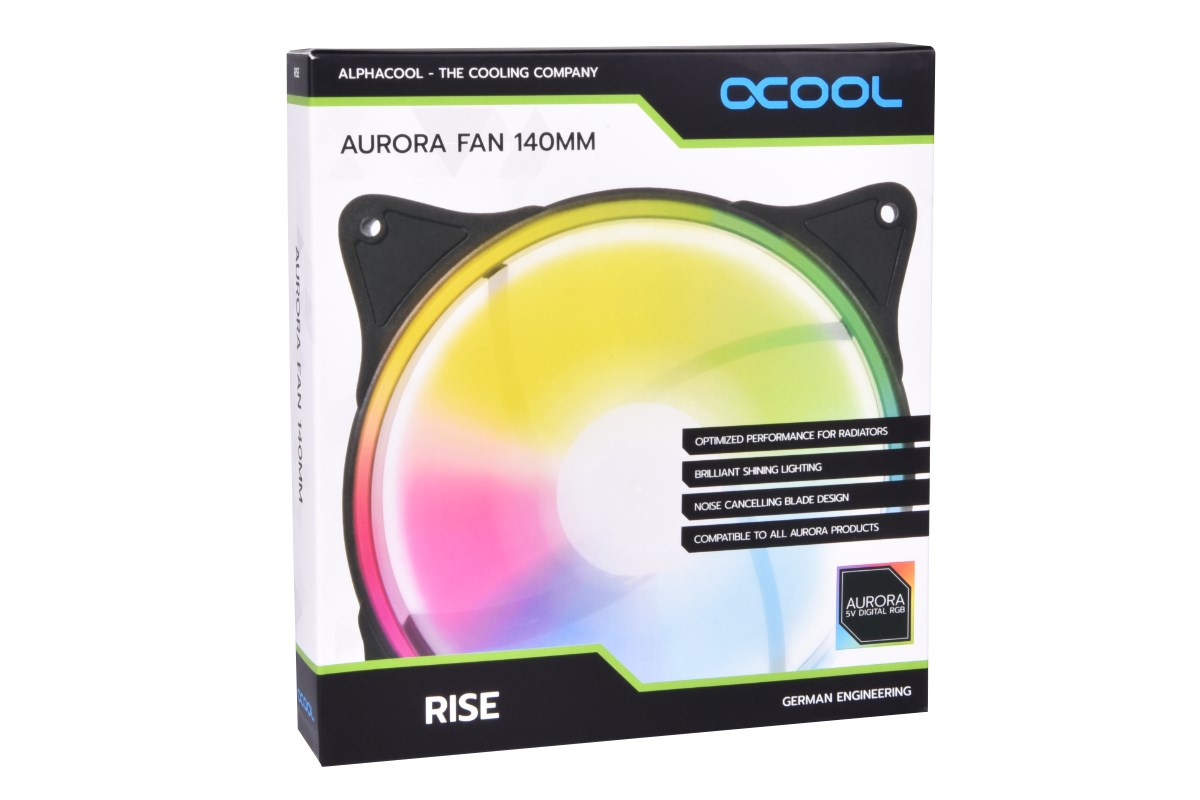 Alphacool 24851 computer cooling system Computer case Fan 14 cm White 1 pc(s)-4