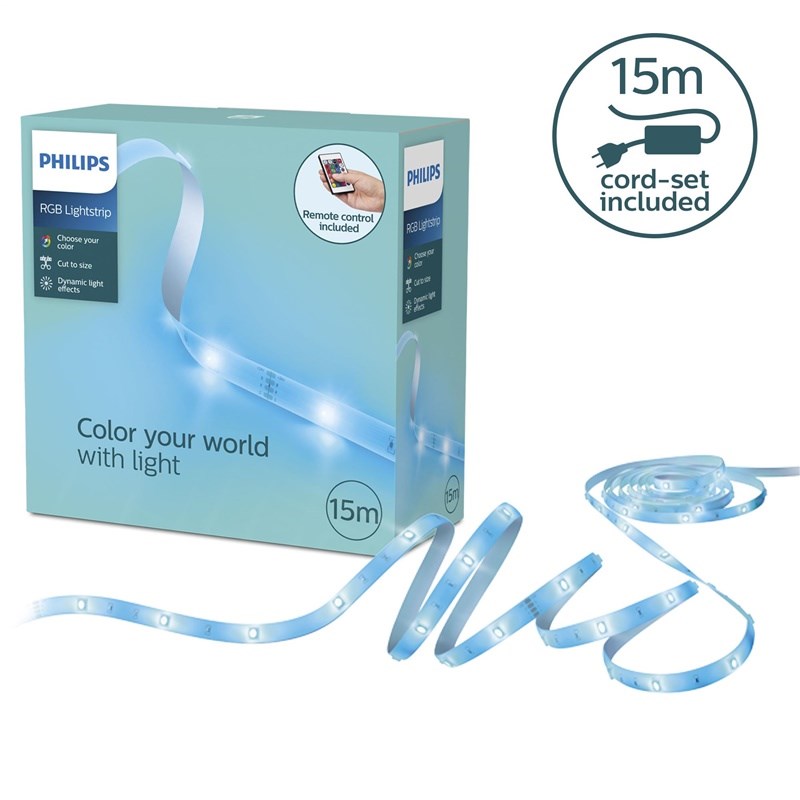 Philips 8720169322530 strip light Universal strip light LED 15 mm-1