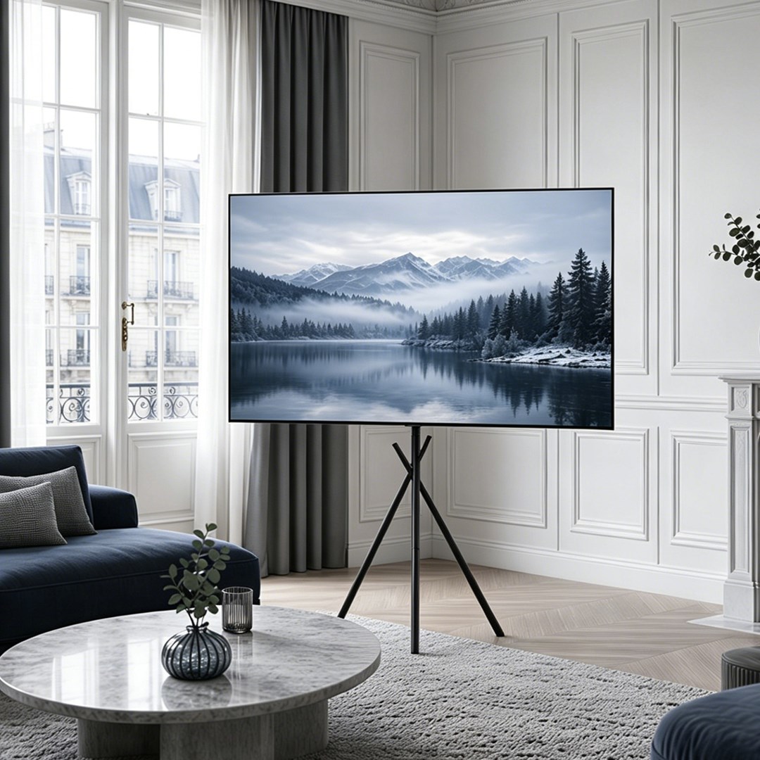 Maclean TV Floor Stand/Mount, 37–80", max. VESA 600x400, max. 60 kg, MC-182 B-4