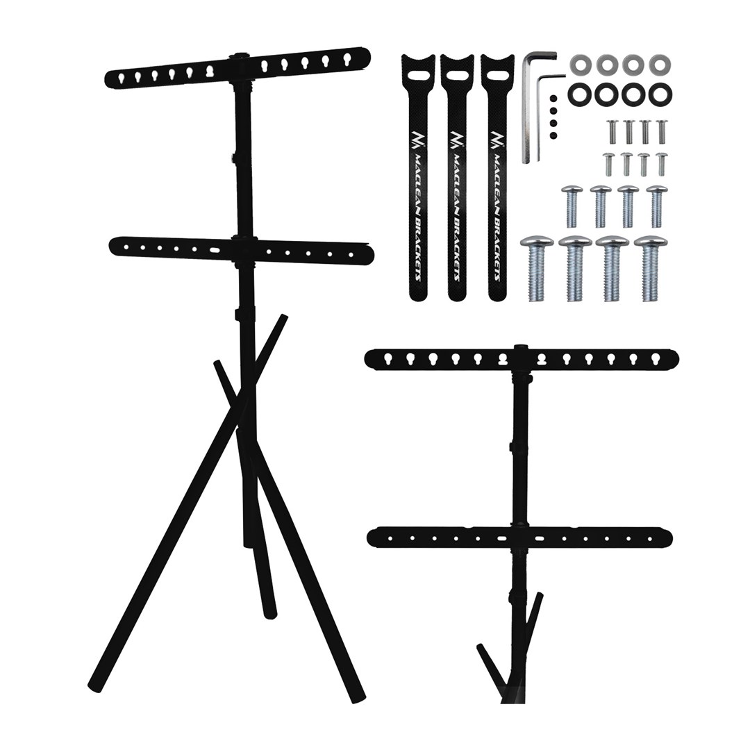 Maclean TV Floor Stand/Mount, 37–80", max. VESA 600x400, max. 60 kg, MC-182 B-11