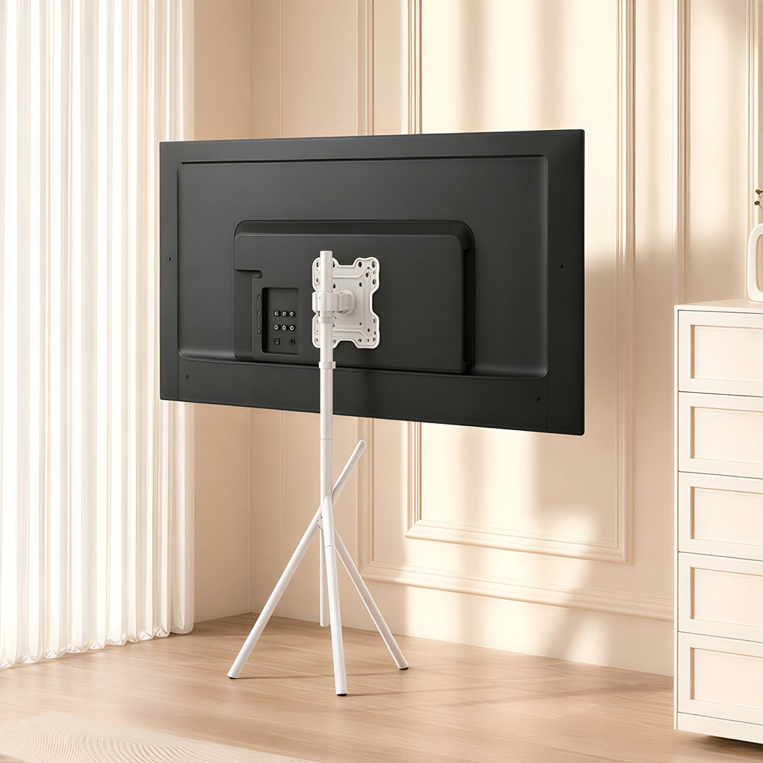 Maclean TV Floor Stand/Mount, 27–55", max. VESA 200x200, max. 60 kg, MC-181 W-3