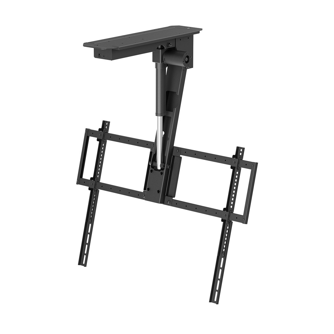 Maclean Electric TV Mount, Ceiling-Mounted, Tuya Compatible, Max. VESA 800x400, for 43-86" TVs, Max. 55 kg, MC-176 T-3