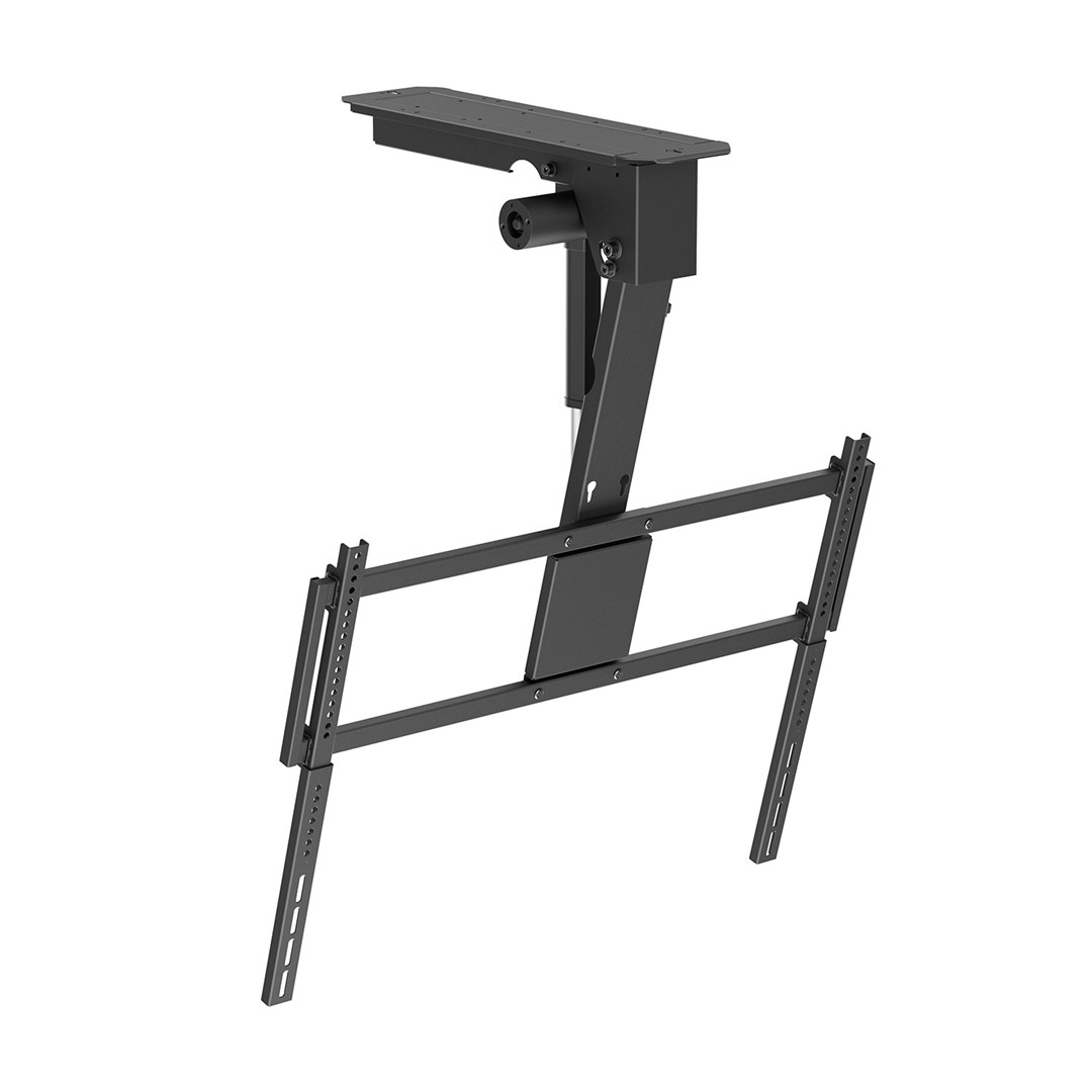 Maclean Electric TV Mount, Ceiling-Mounted, Tuya Compatible, Max. VESA 800x400, for 43-86" TVs, Max. 55 kg, MC-176 T-1