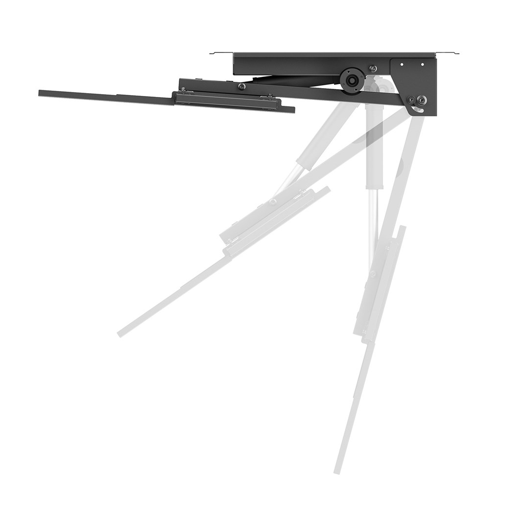 Maclean Electric TV Mount, Ceiling-Mounted, Tuya Compatible, Max. VESA 800x400, for 43-86" TVs, Max. 55 kg, MC-176 T-5