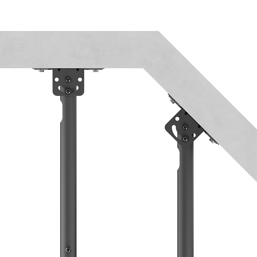 Maclean Ceiling Mount for TV, max. load 50 kg, 37–75", max. VESA 400x400, MC-175-6