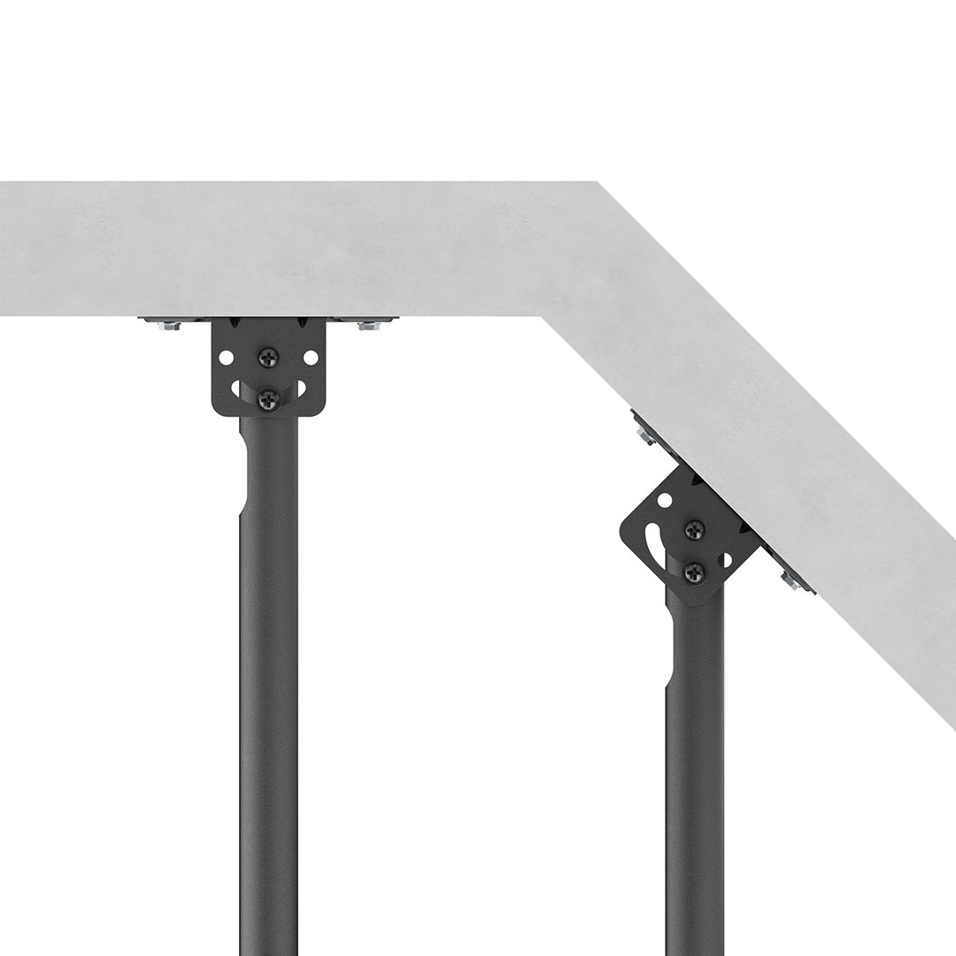 Maclean Ceiling Mount for TV, max. load 35 kg, 23–55", max. VESA 400x400, MC-174-8