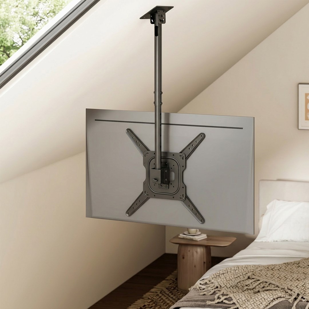 Maclean Ceiling Mount for TV, max. load 35 kg, 23–55", max. VESA 400x400, MC-174-17