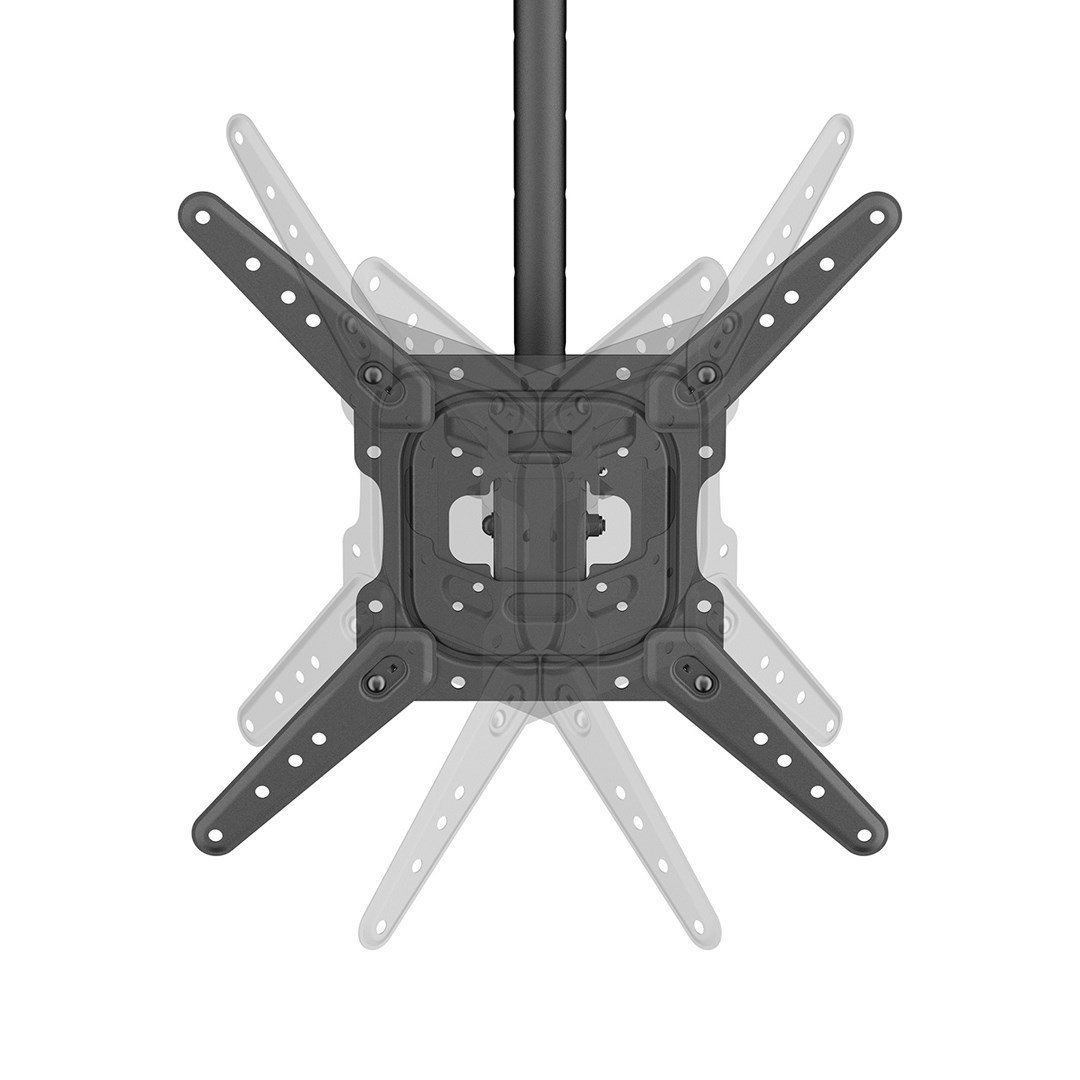Maclean Ceiling Mount for TV, max. load 35 kg, 23–55", max. VESA 400x400, MC-174-11