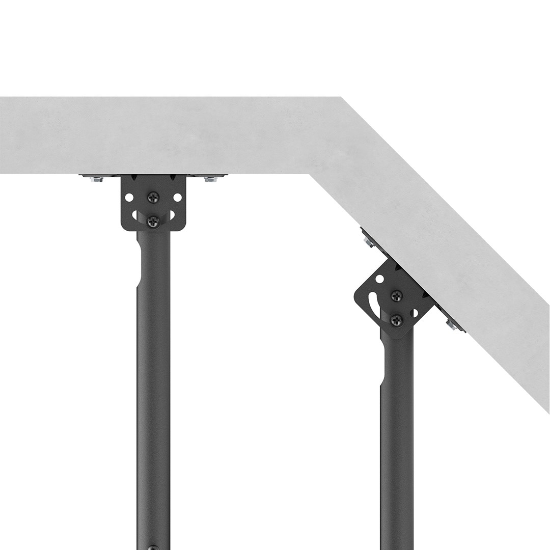 Maclean Ceiling Mount for TV, max. load 50 kg, 37–86", max. VESA 600x400, MC-173-11