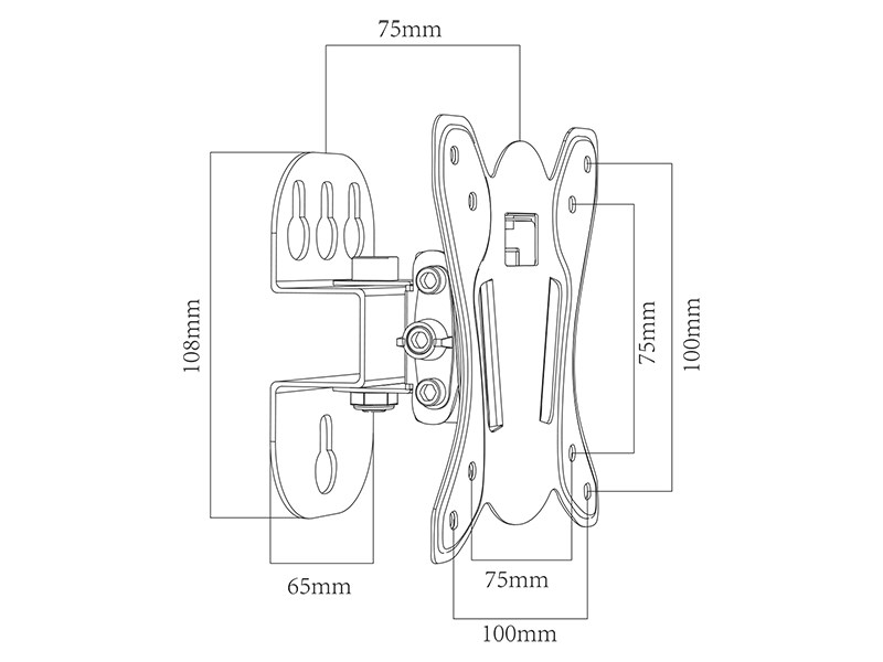 BLOW TV LCD HOLDER HQ 10"-27" TYPE X-5