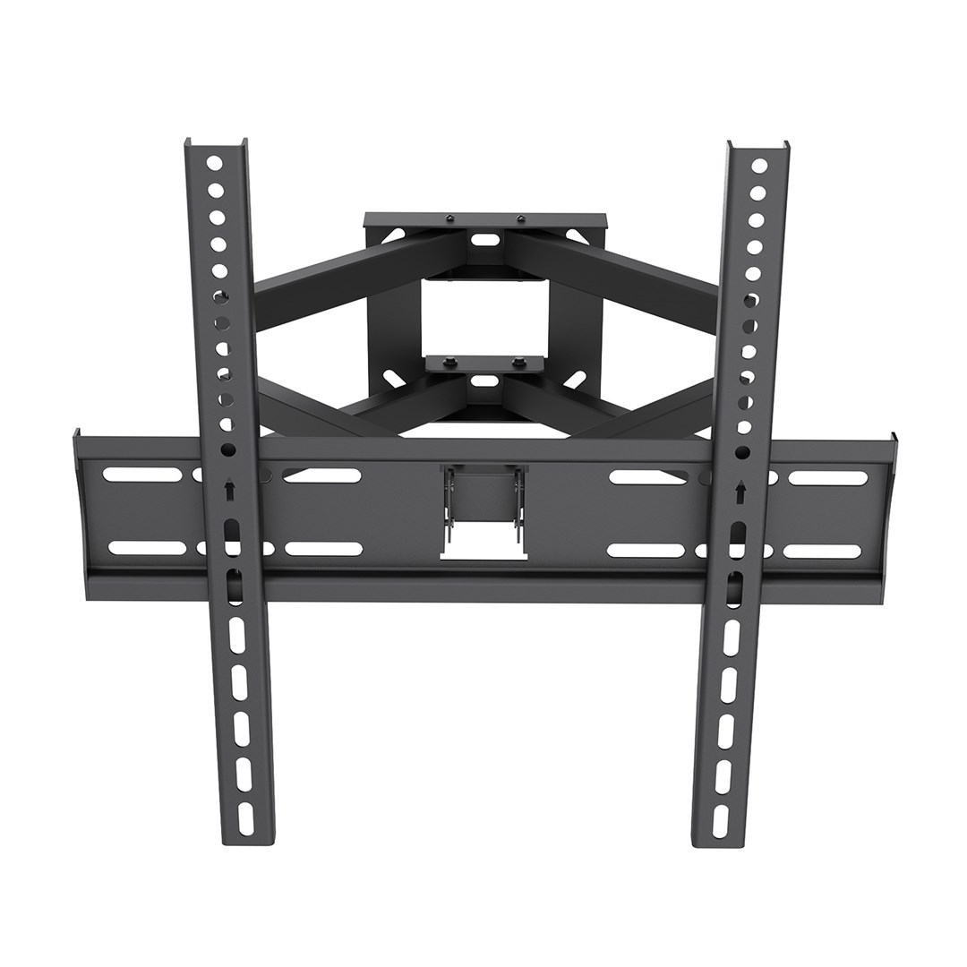 Maclean TV Mount / Bracket, max VESA 400x400, 32-70", up to 40 kg, black, tilt adjustment +12°–-12° and swivel adjustment +60°–-60°, MC-192-2