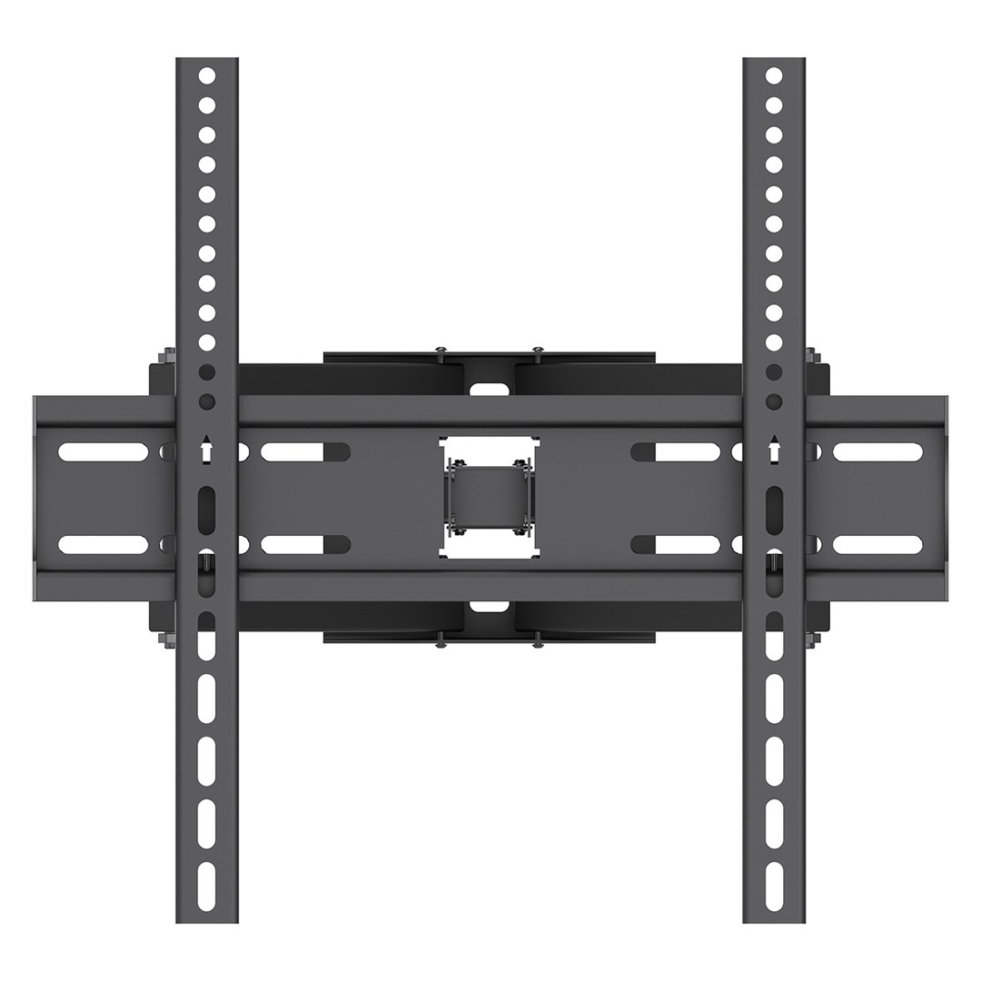 Maclean TV Mount / Bracket, max VESA 400x400, 32-70", up to 40 kg, black, tilt adjustment +12°–-12° and swivel adjustment +60°–-60°, MC-192-3