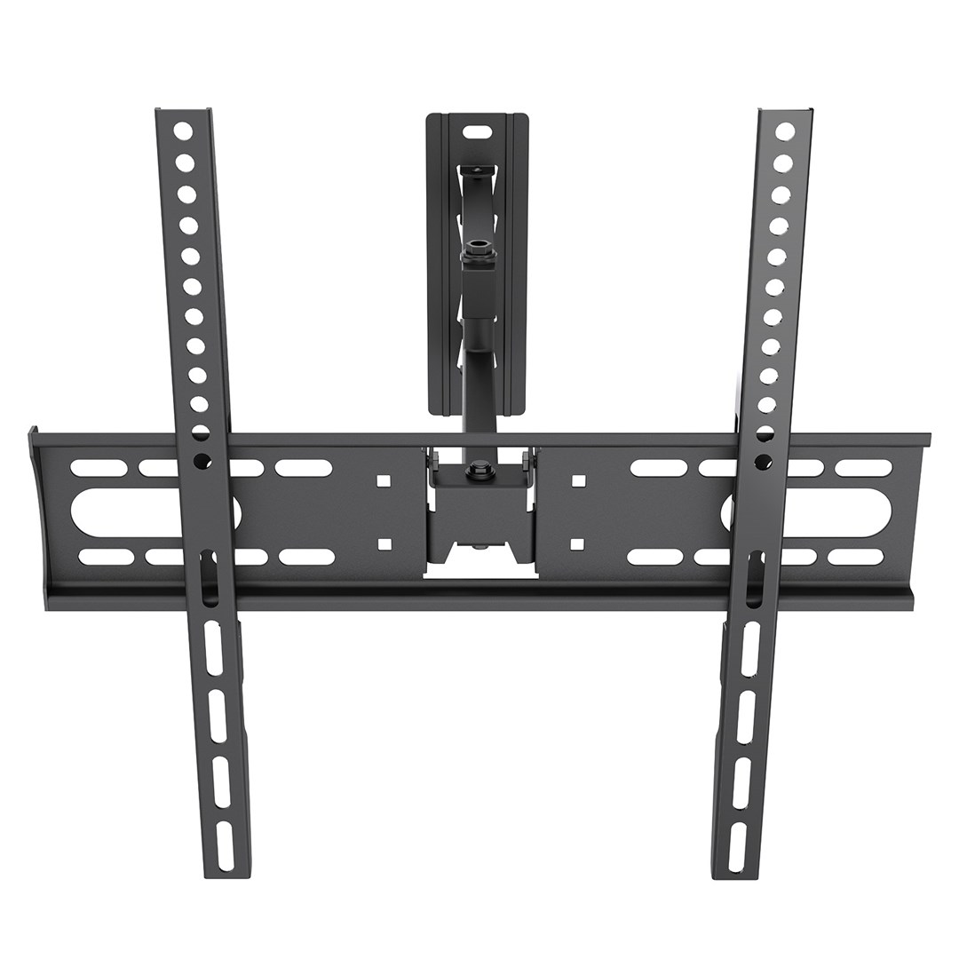 Maclean TV Mount / Bracket, max VESA 400x400, 32-55", up to 30 kg, black, tilt adjustment +2°~-10° and swivel adjustment +90°~-90°, MC-191-10