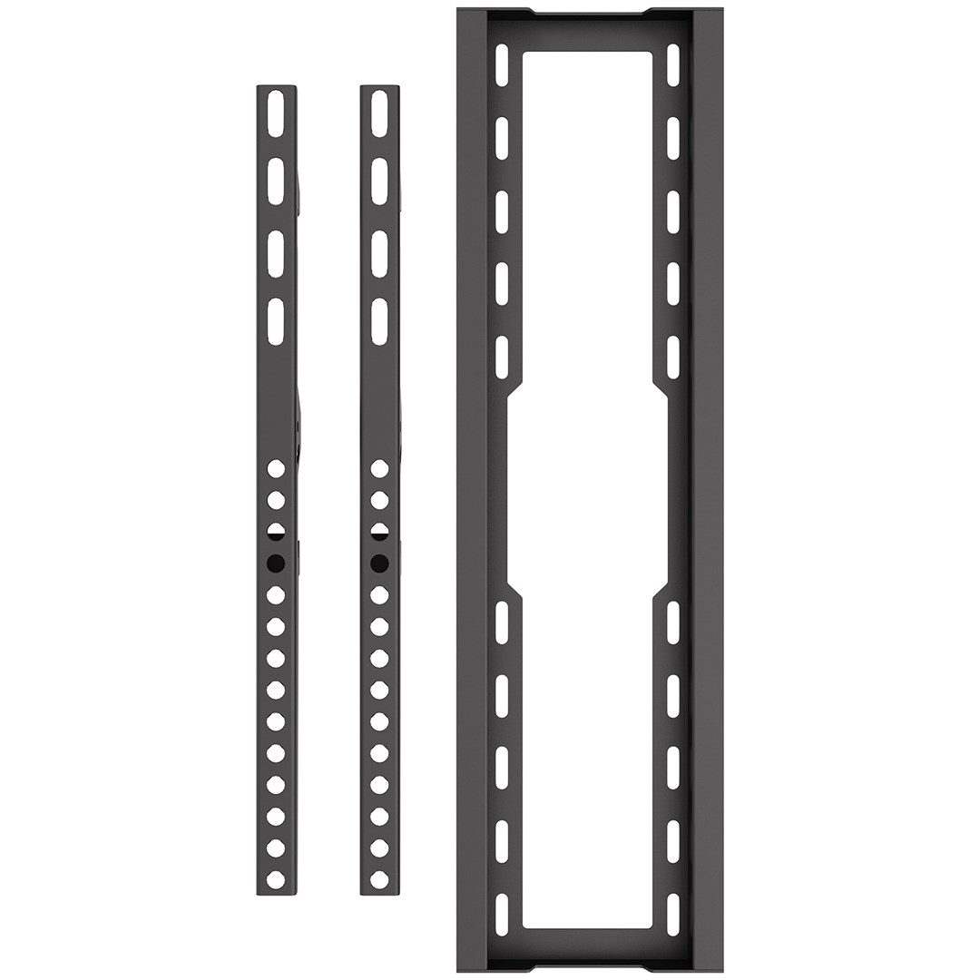 Maclean TV Mount / Bracket, max VESA 600x400, 37-86", up to 45 kg, black, tilt adjustment 0°–8°, MC-188-2