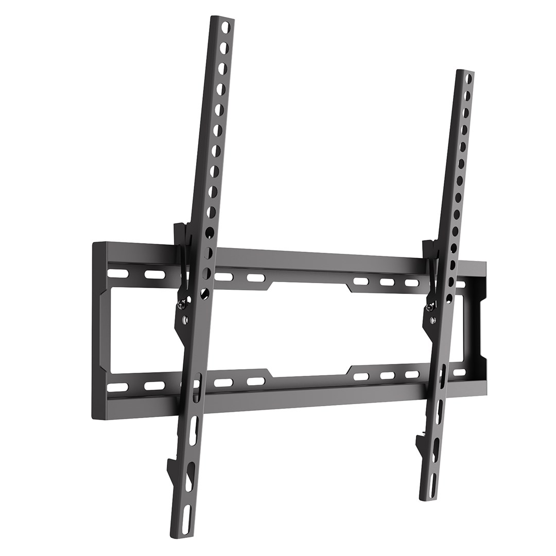 Maclean TV Mount / Bracket, max VESA 600x400, 37-86", up to 45 kg, black, tilt adjustment 0°–8°, MC-188-7