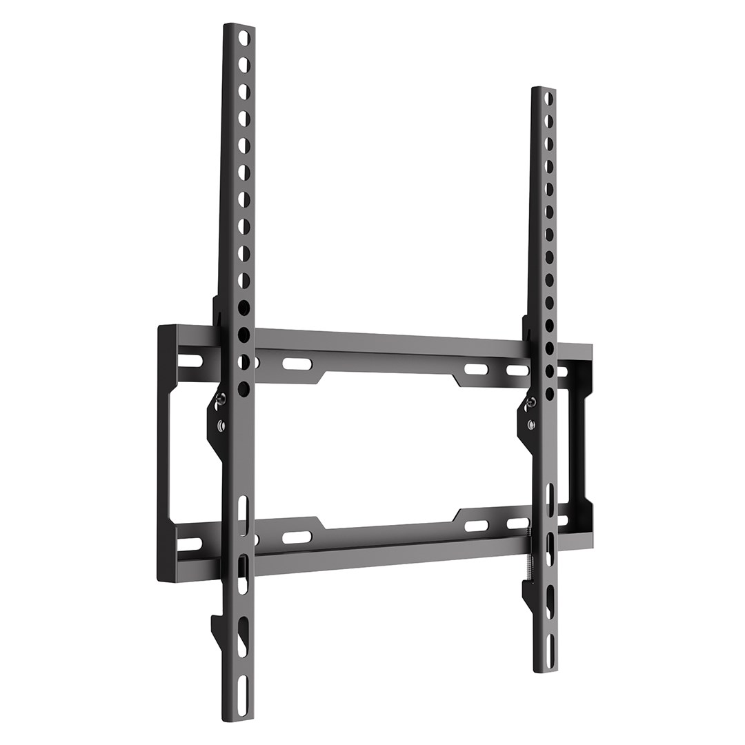 Maclean TV Mount / Bracket, max VESA 400x400, 32-75", up to 45 kg, black, tilt adjustment 0°–8°, MC-187-6