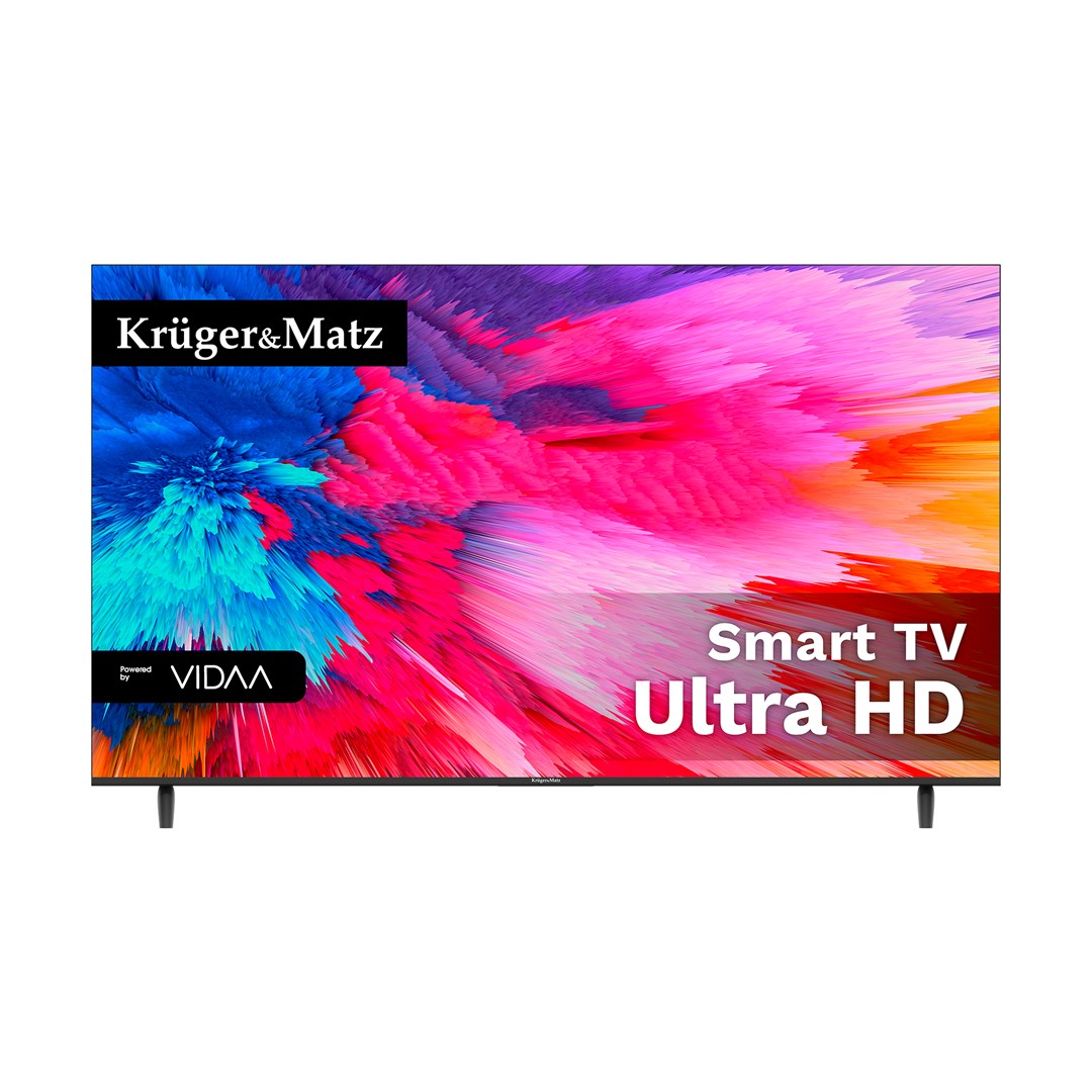 Telewizor Kruger&Matz 55" UHD smart DVB-T2/S2 H.265 Hevc-0