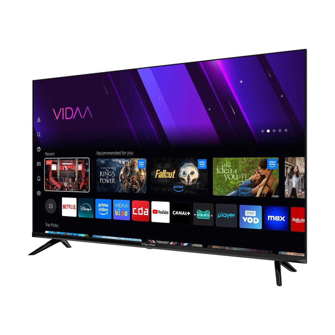 Krüger&Matz KM0240FHD-V3 101.6 cm (40") FHD Smart TV Wi-Fi Black-5