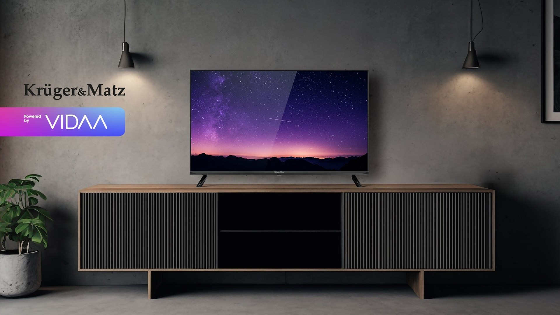 Krüger&Matz KM0240FHD-V3 101.6 cm (40") FHD Smart TV Wi-Fi Black-2