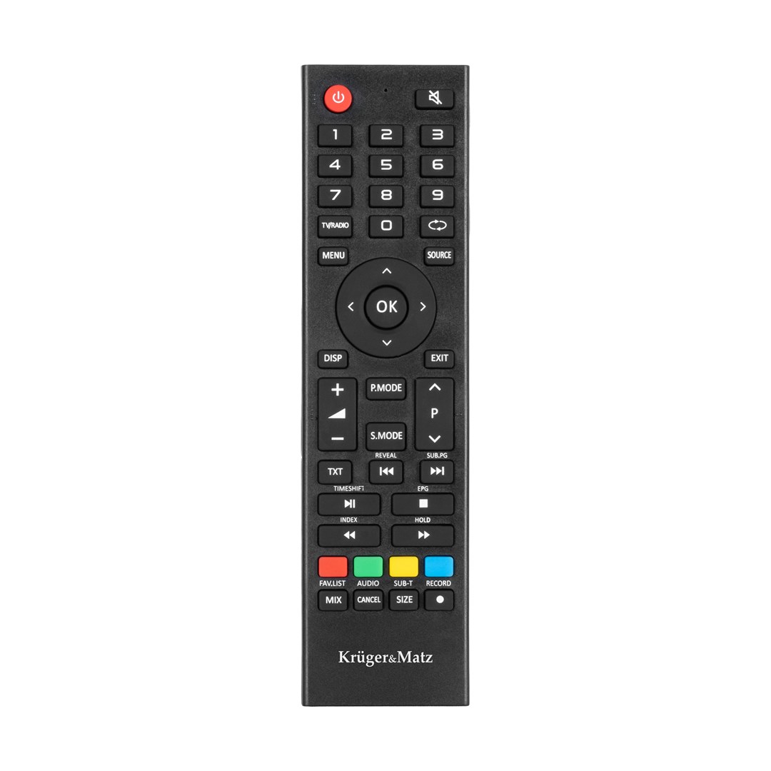 Kruger&Matz 24" HD DVB-T2 H.265 HEVC 230/12V TV-2
