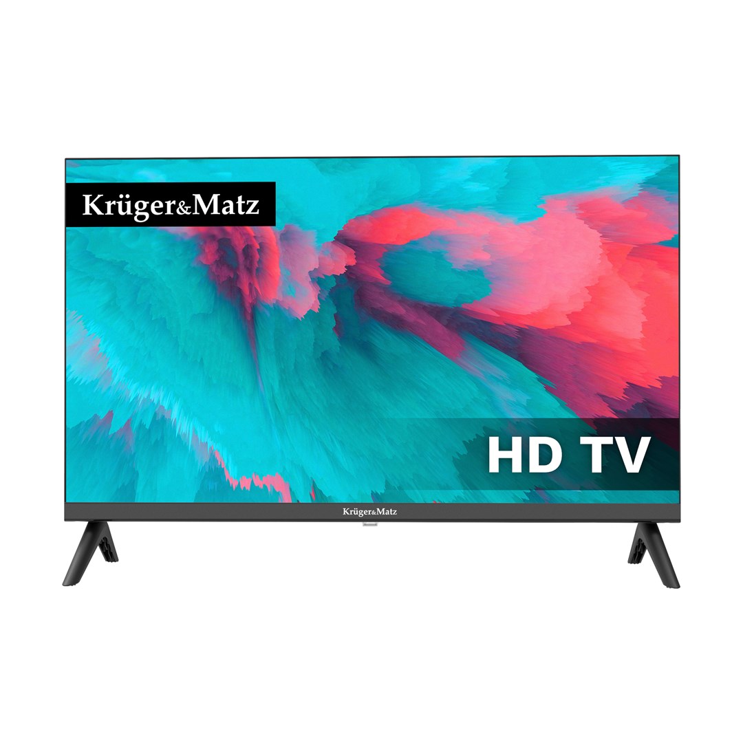 Kruger&Matz 24" HD DVB-T2 H.265 HEVC 230/12V TV-1