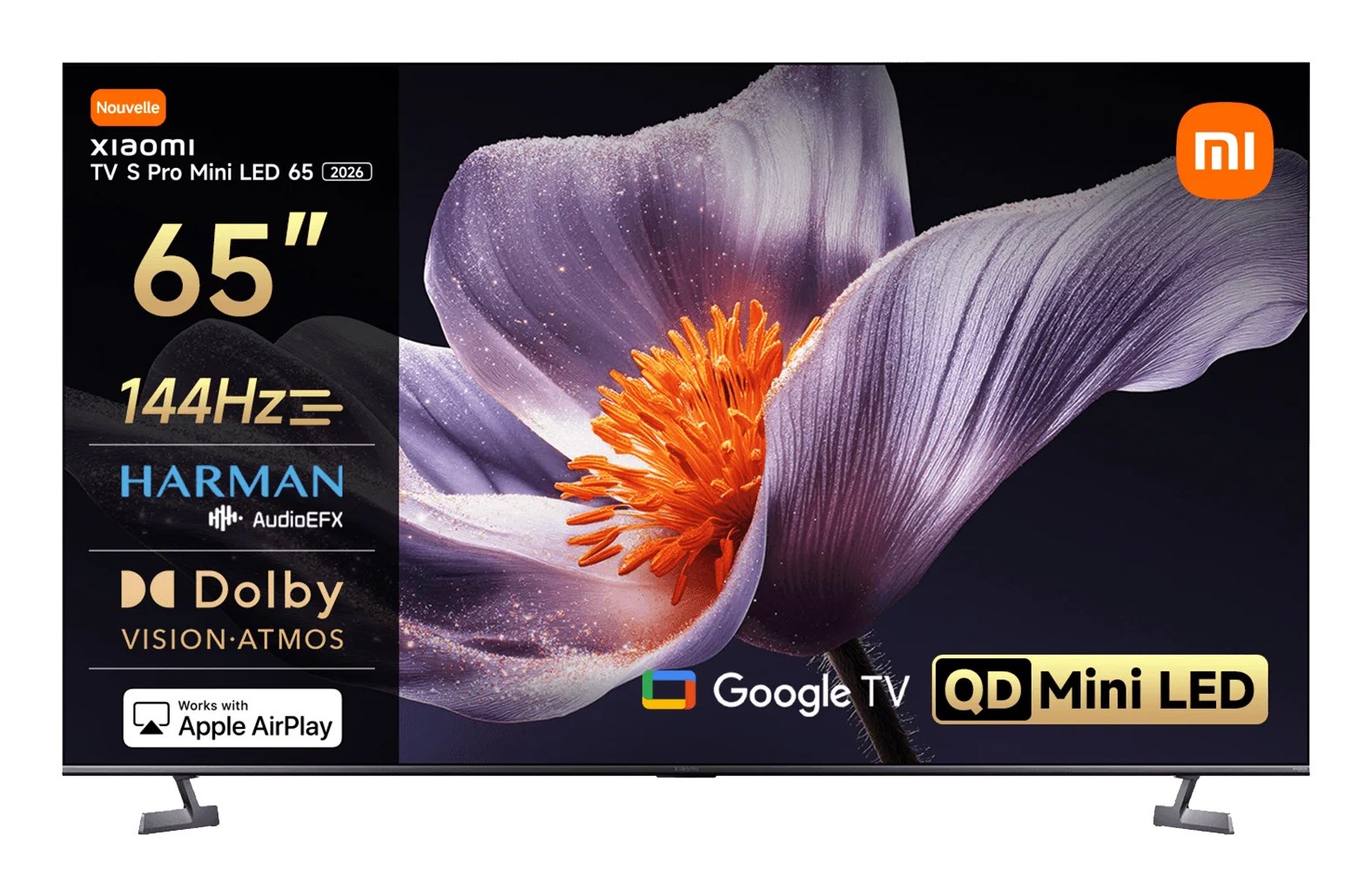 Xiaomi TV S Pro 165.1 cm (65") 4K Ultra HD Smart TV Wi-Fi Grey 1700 cd/m²-1