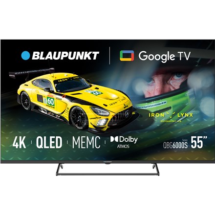 Blaupunkt QLED TV | 55QBG6000S | 55 | Smart TV | Google TV | Black-0