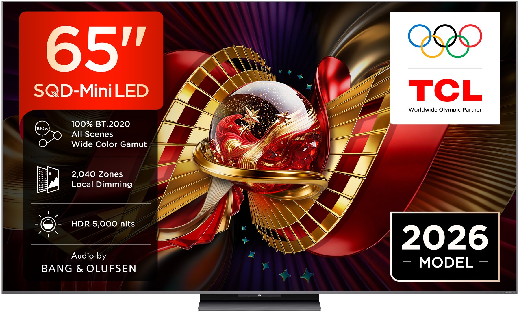 TCL C8L 65C8L TV 165.1 cm (65") 4K Ultra HD Smart TV Wi-Fi Black 6000 cd/m²-1