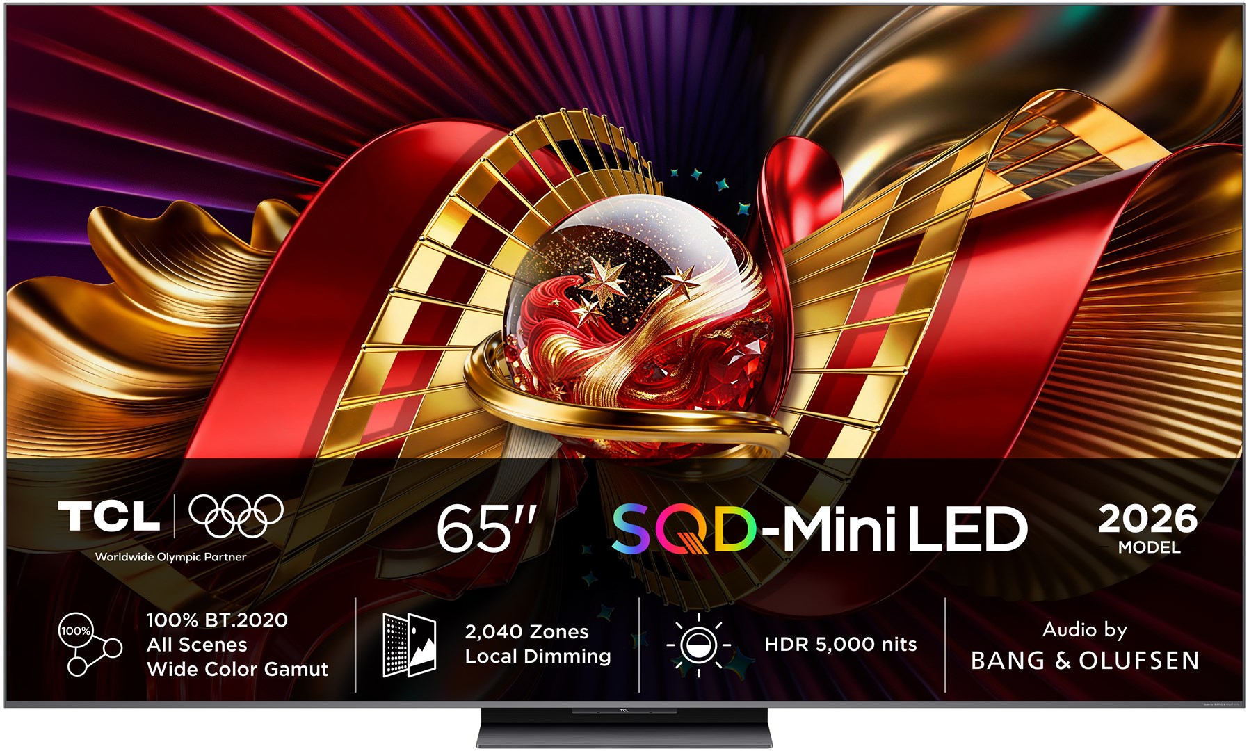 TCL C8L 65C8L TV 165.1 cm (65") 4K Ultra HD Smart TV Wi-Fi Black 6000 cd/m²