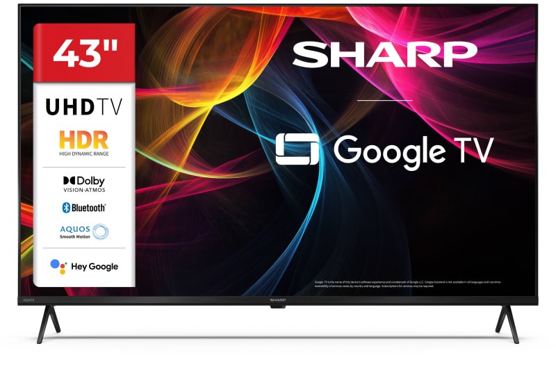 Sharp 43HL4265E TV 109.2 cm (43") 4K Ultra HD Smart TV Wi-Fi Black-0