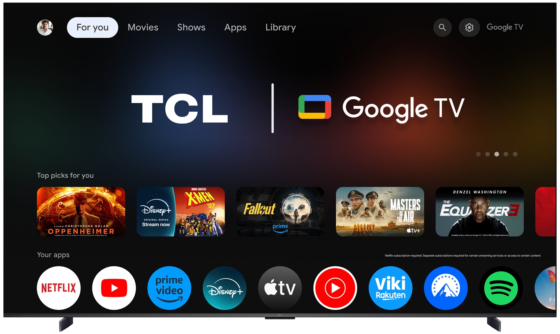 TCL P8L 98P8L TV 2.49 m (98") 4K Ultra HD Smart TV Wi-Fi Black 1000 cd/m²-4