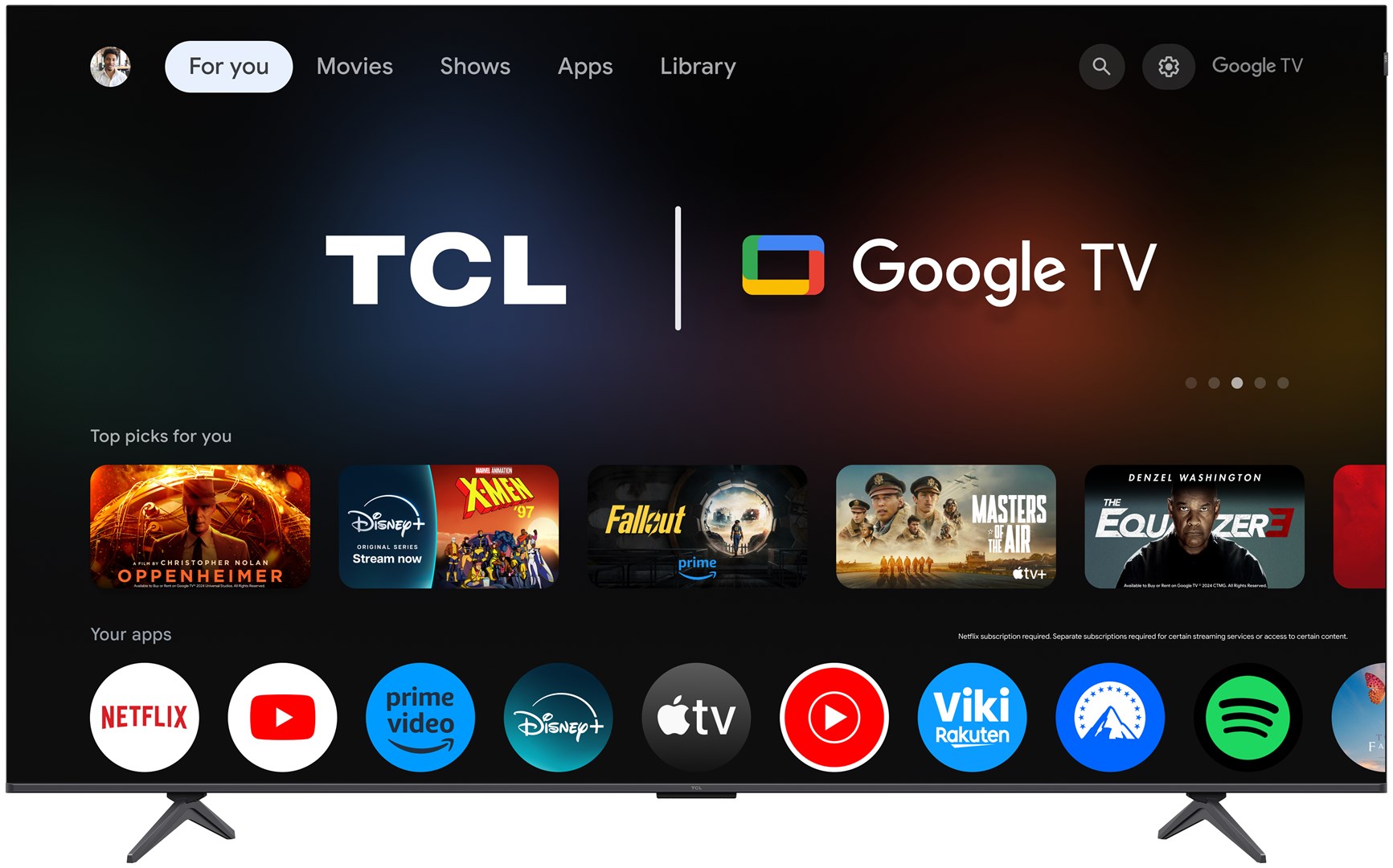 TCL P8L 85P8L TV 2.16 m (85") 4K Ultra HD Smart TV Wi-Fi Black 450 cd/m²-1